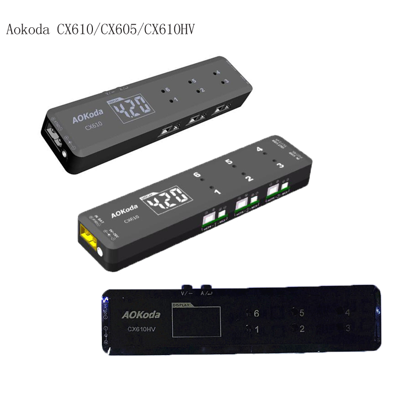 1s Aokoda CX605/CX610/CX610HV  – Drone Racing Charger recenzja i cena