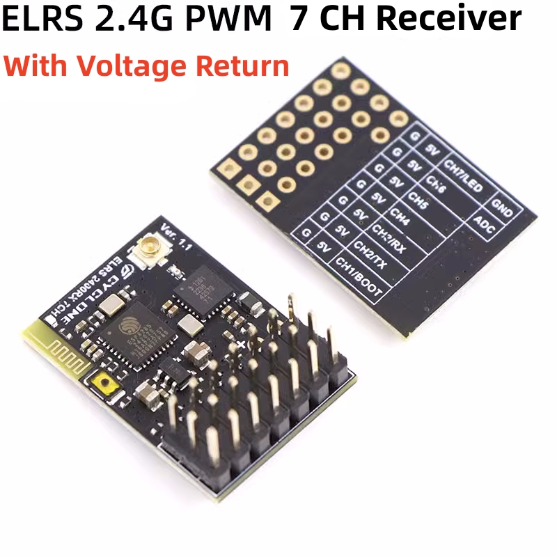 ELRS 2.4G PWM 7CH 6CH CRSF odb – Drone Racing Receiver recenzja i cena
